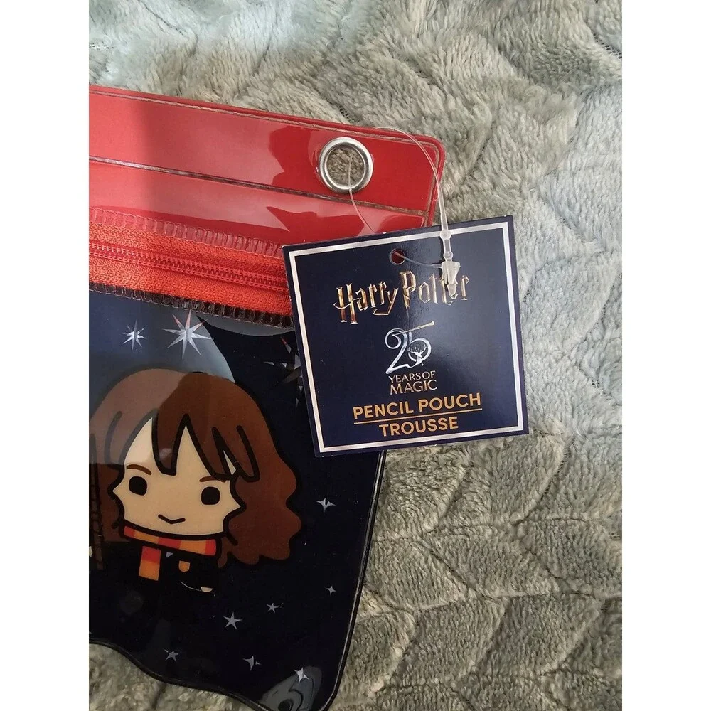 Harry Potter Zipper Pouch Makeup Pencil Bag NEW with Tags Hogworts Cosmetic Bag